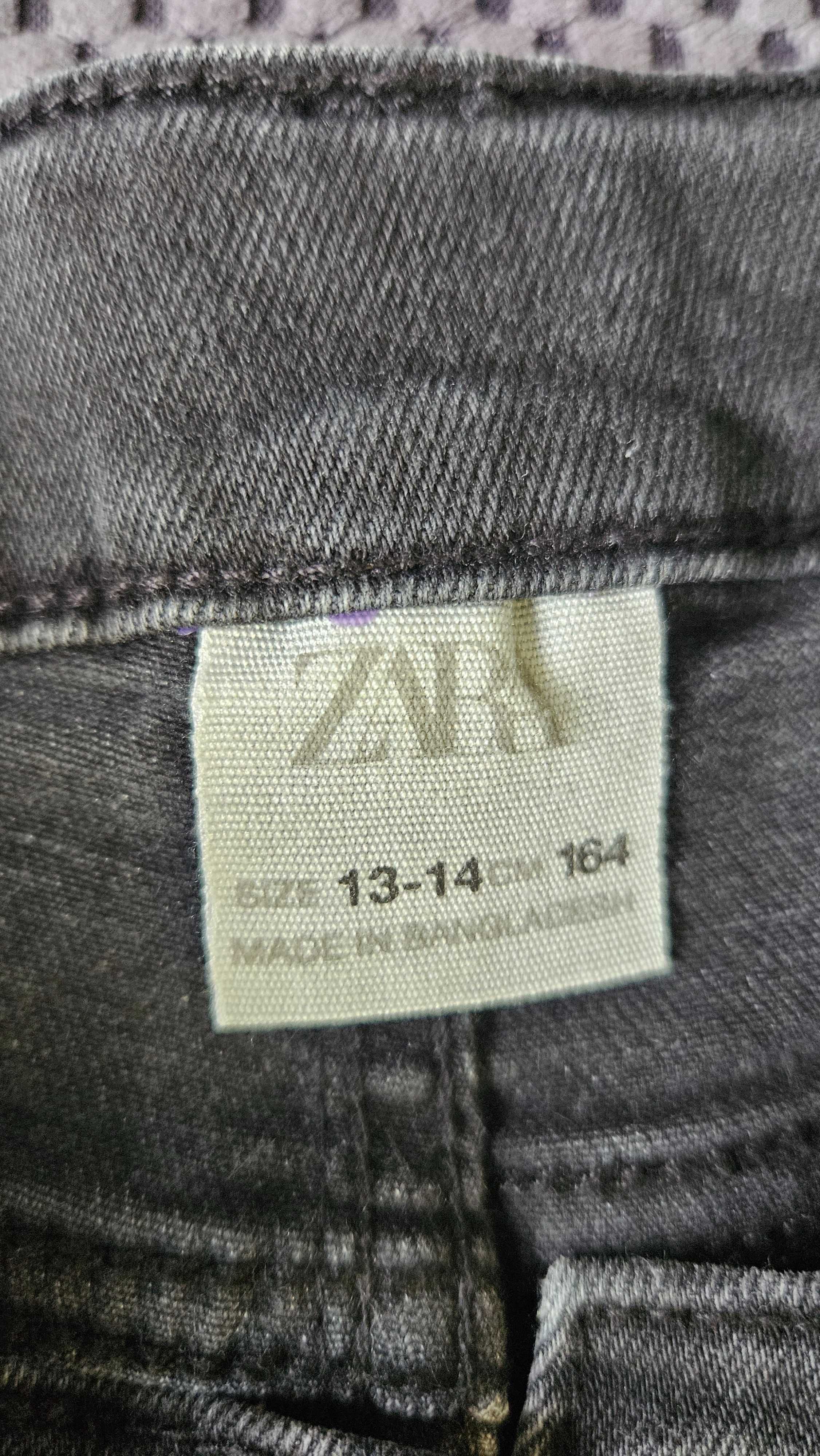 Детски дънки Zara, 164 cm, сиви