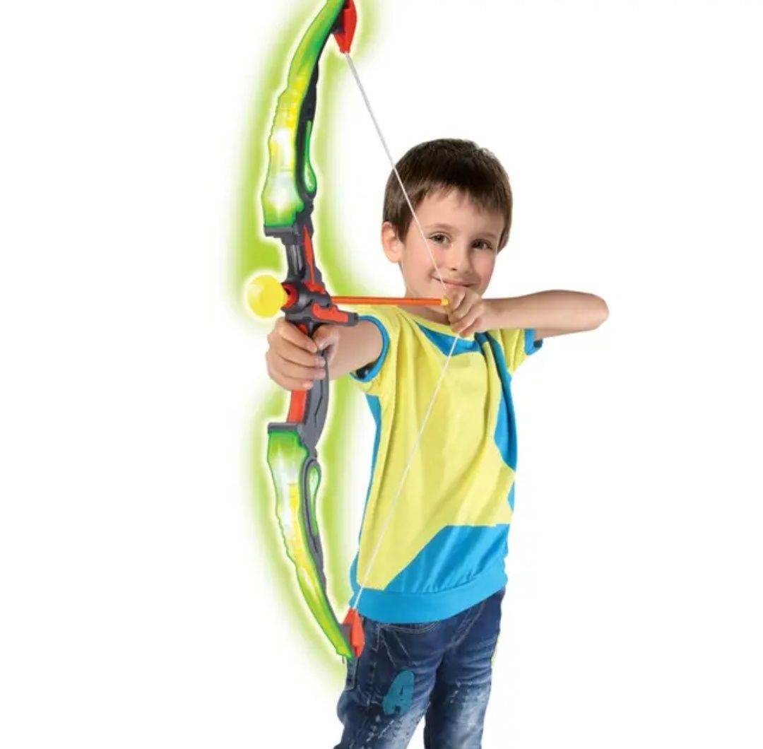Детски светещ комплект за стрелба с лък