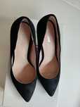 Pantofi negri toc cui 7 cm