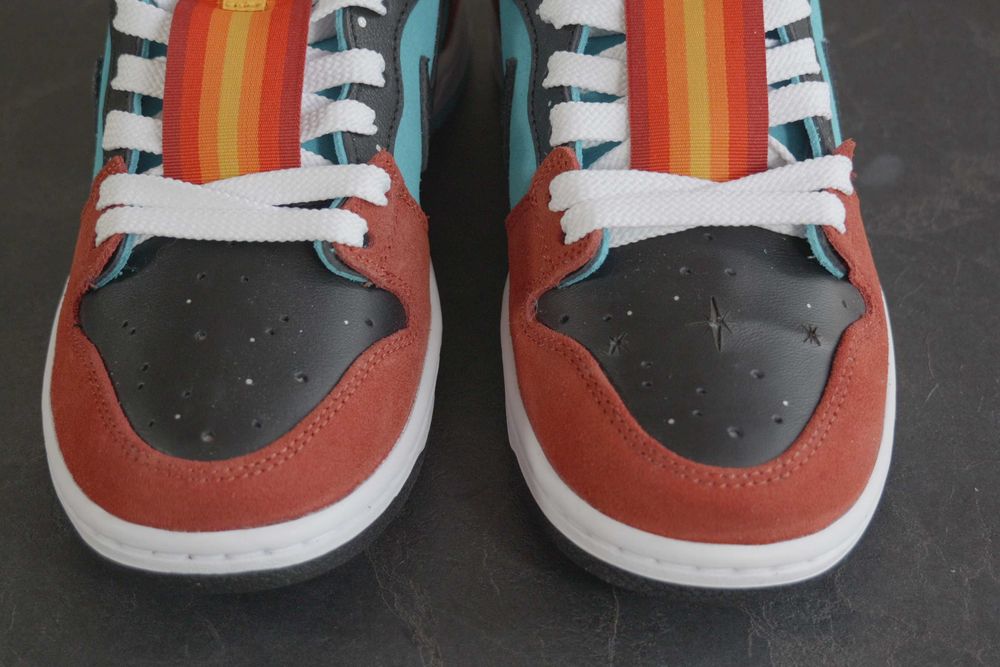 Нови! Nike SB Dunk High Di'orr Greenwood Navajo Arts - 37,5 номер