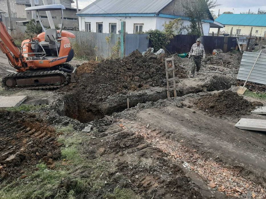 Услуги мини экскаватора