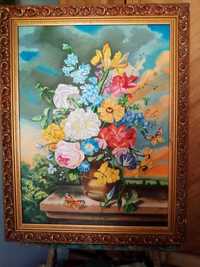 картина натюрморт с цветами