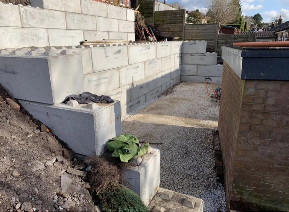 Blocuri modulare din beton LEGO