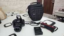 Kit aparat foto Canon EOS 1000D+ obiectiv Canon EF-s 18-55mm 3.5-5.6