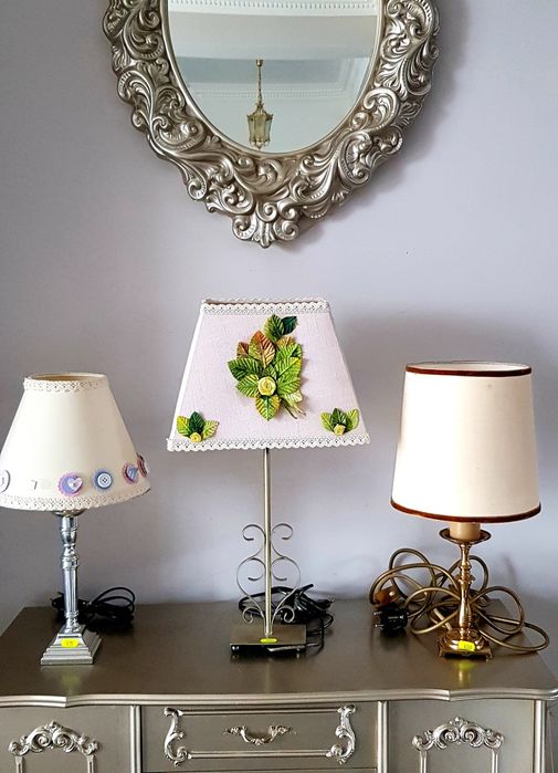 Veioza veche din alamă