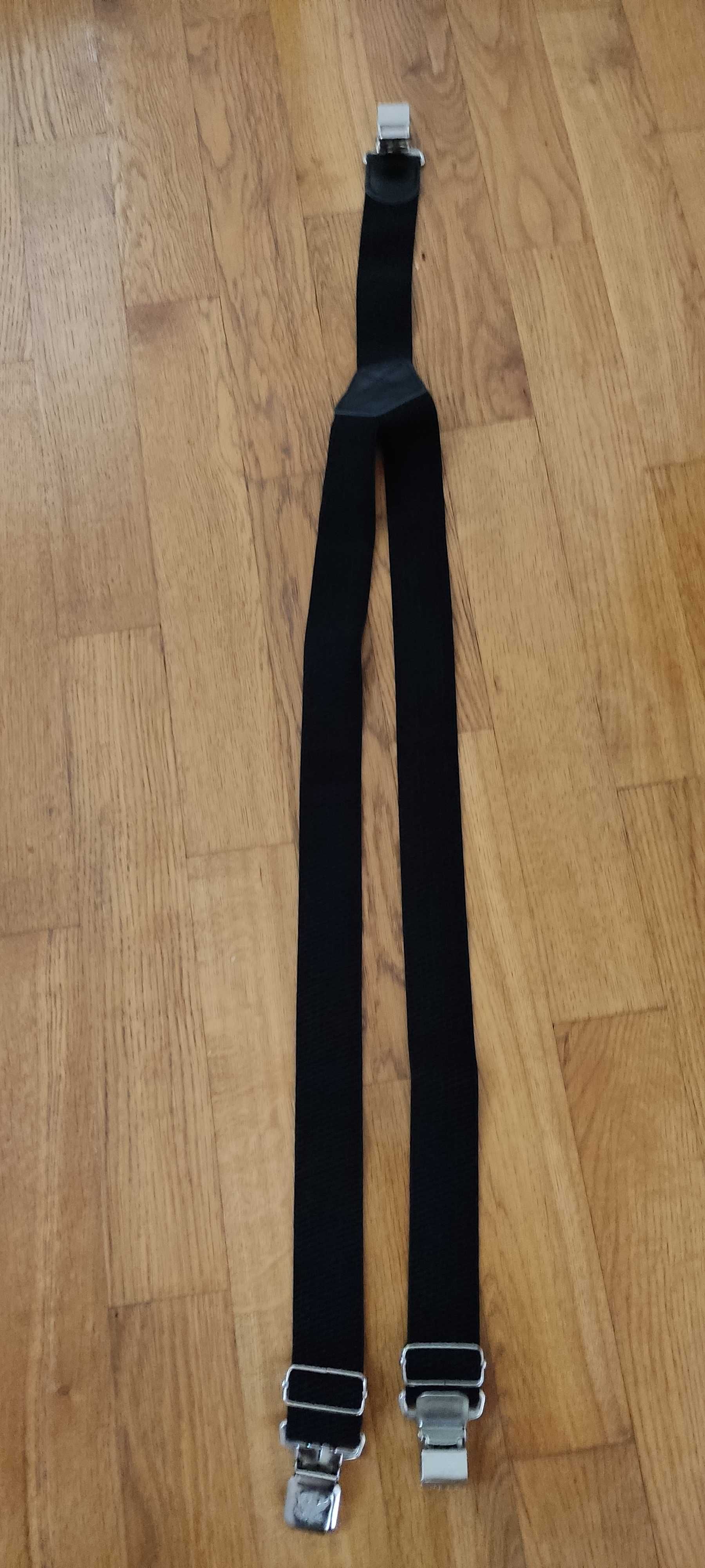 Подтяжки для брюк взрослые мужские портупея широкая лента 4 см