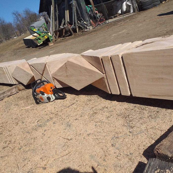 Poarta din lemn masiv