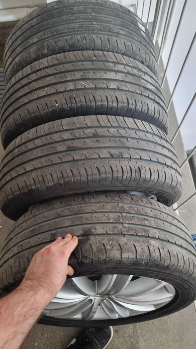 Jante Tiguan 235/50/R18 cu anvelope Maxis DOT 2024&2022