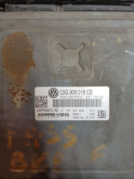 ECU Calculator motor VW Passat 2.0TDI 03G906018CE 5WP45610