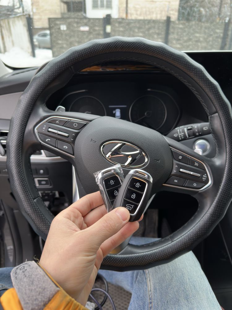 Вскрытие, восстановление ключа hyundai, Kia с программированием