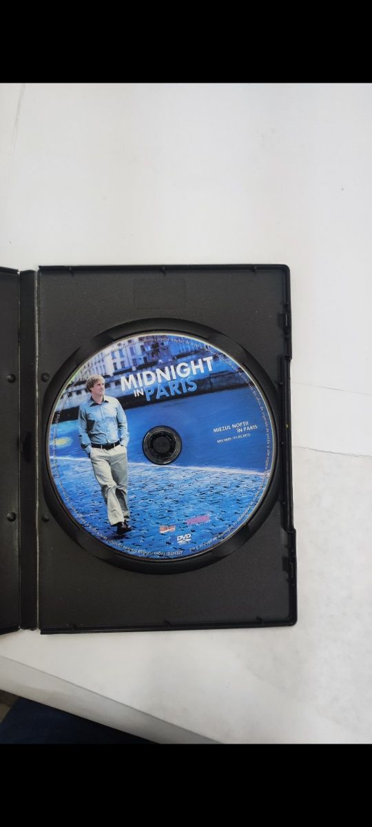 Film dvd midnight in Paris cd colecție vechi blu Ray acțiune dragoste