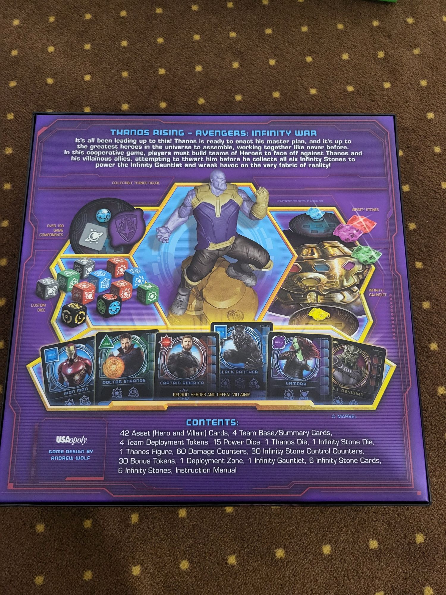 Joc Boardgame Thanos Rising: Avengers Infinity War