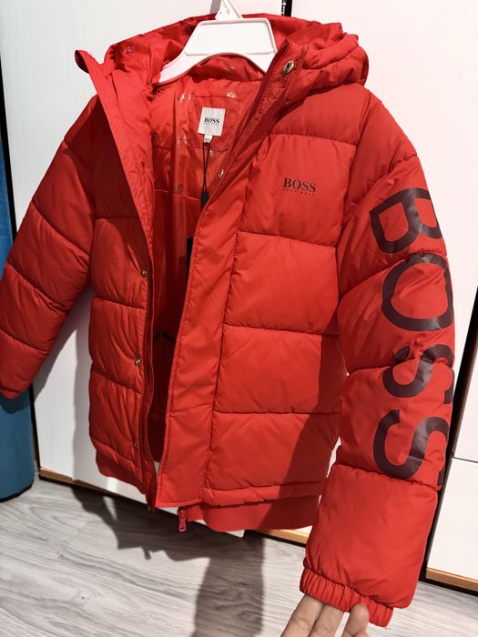Оригинално детско зимно яке Hugo BOSS 8г