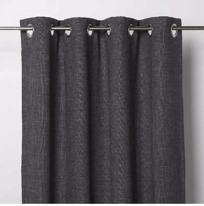 Draperie Novan, gri inchis, 140 x 260 cm 8 buc