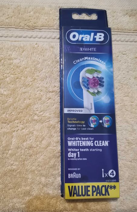 Periuță de dinți Electrică - Oral-B Vitality, 3D White, Braun *NOU*