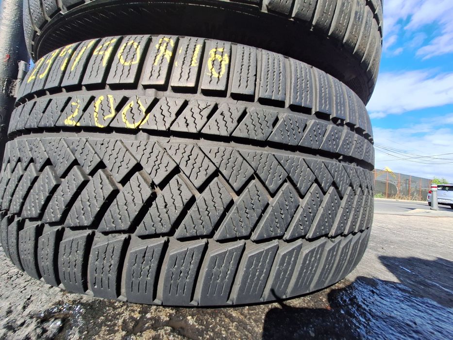 2 anvelope iarna 235/40r18 Continental Montaj Gratuit