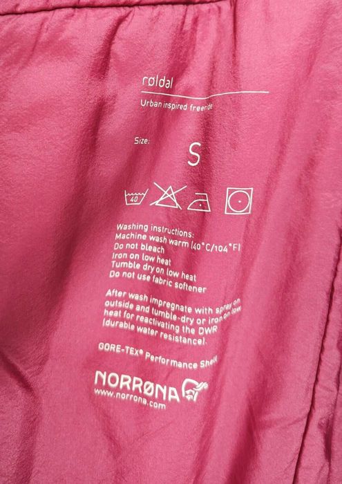 NORRONA Roldal Gore Tex Оригинално ски / сноуборд дамско яке  размер S