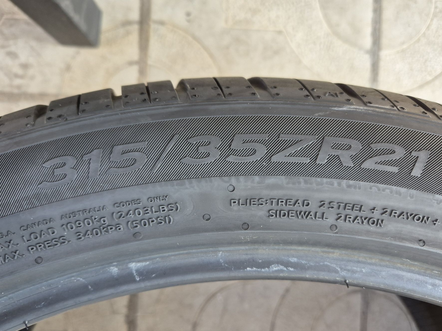 Летни гуми Спорт Пакет 285/40/21/315/35/21 Цола HANKOOK