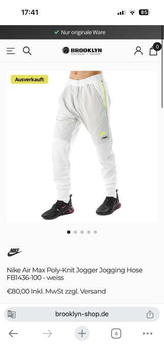Pantaloni de trening Airmax noi cu eticheta