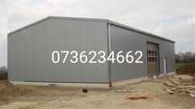 Vand hala metalica 12x30x5 inchisa cu panouri sandwich 24.000E