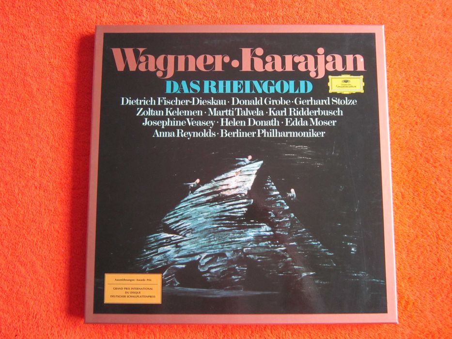 cadou deosebit rar Das Rheingold (Aurul Rinului) Wagner Karajan 1970