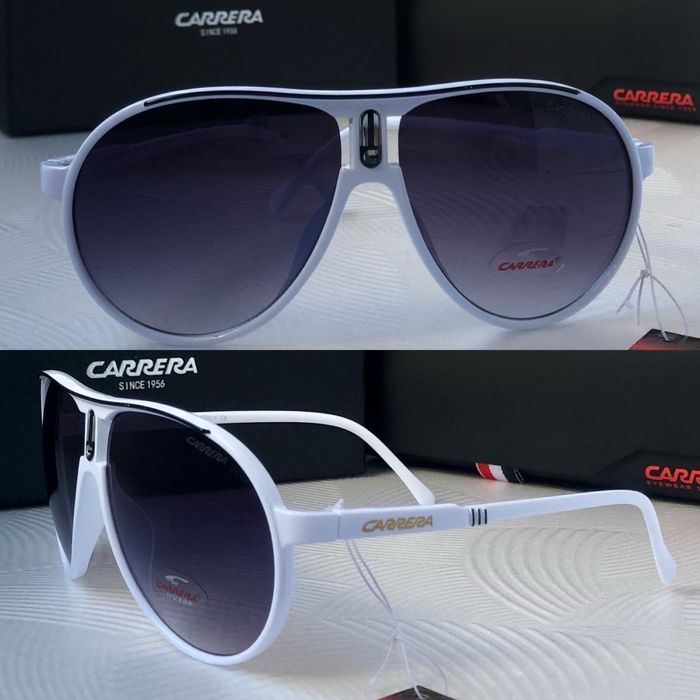 Мъжки слънчеви очила маска carrera 3 цвята черни бели