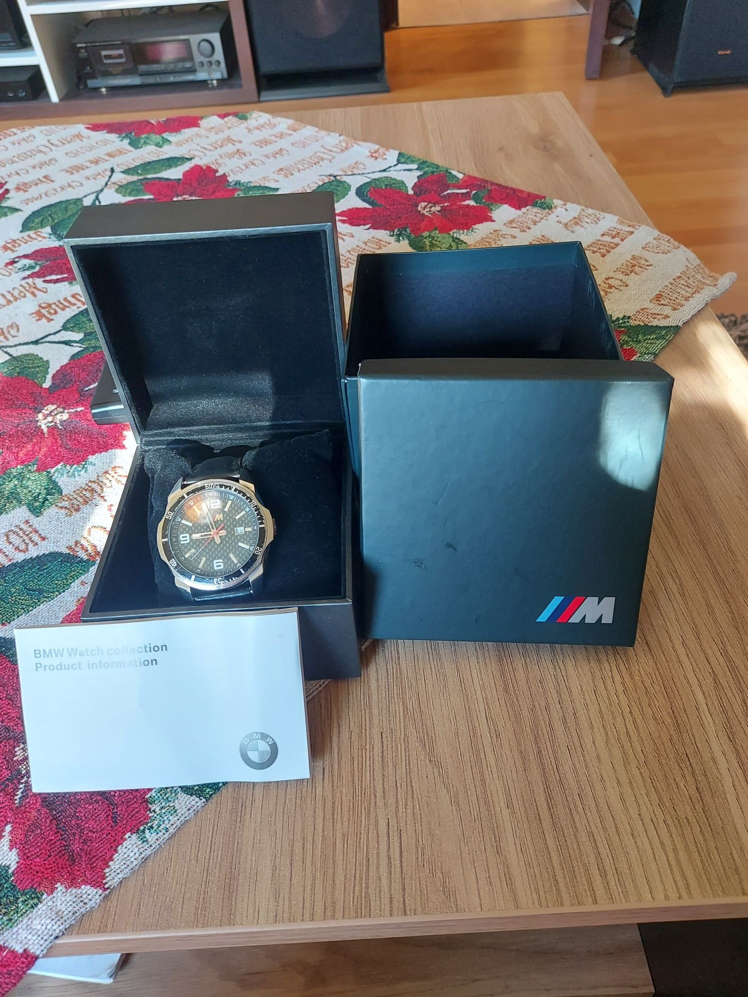 Часовник BMW M швейцарски механизъм  RONDA