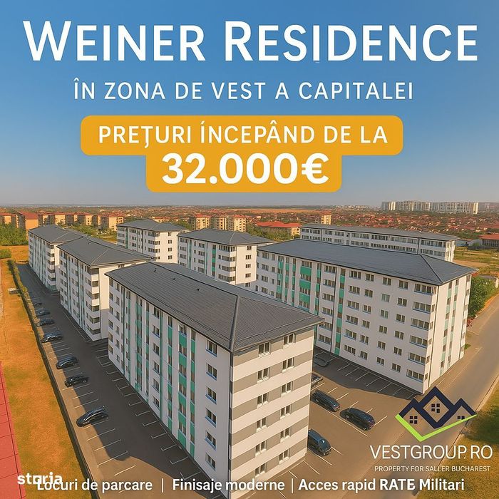 Garsoniere Weiner Residence Proiect Vest Group Militari Residence
