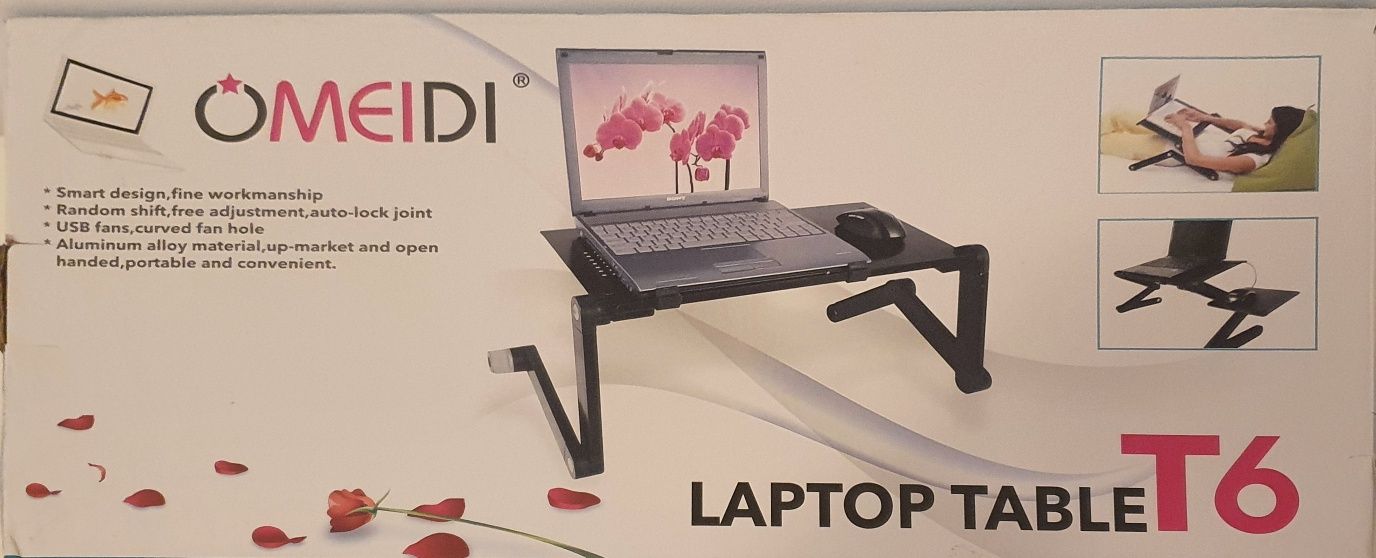 Măsuță de laptop cu cooler