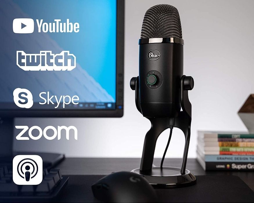 Blue Yeti X - профессиональный USB микрофон для PC