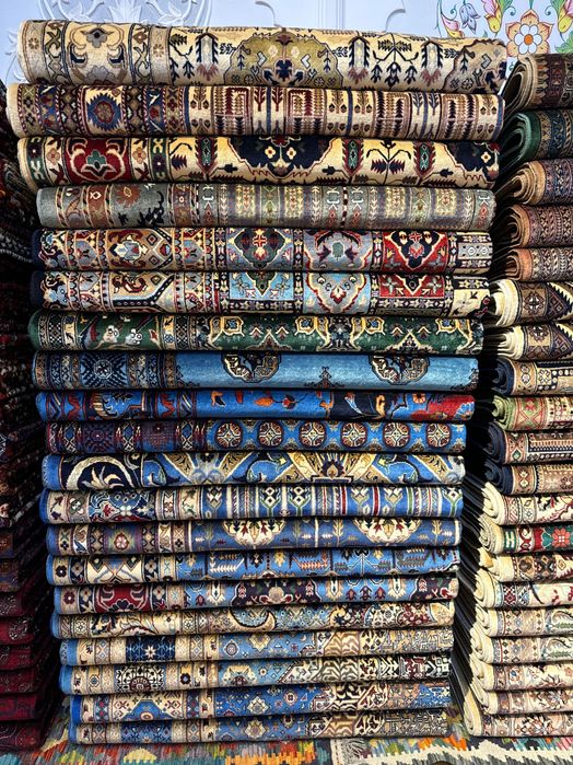 шикарные ковры из шелка и шерсти, гилам, gilam