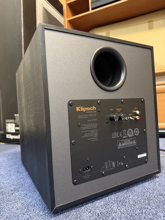 Subwoofer Klipsch R-100SW,Difz De 10”/25Cm,Clasa Reference,
