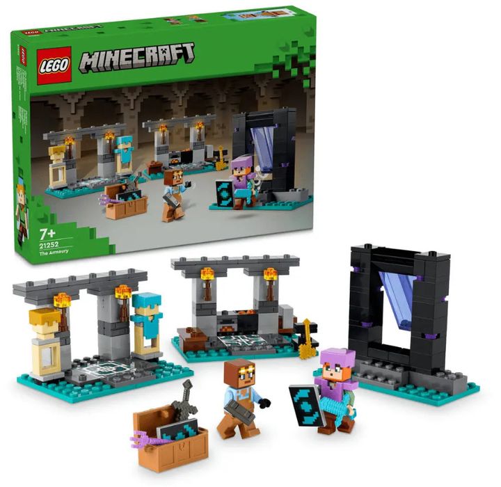 Lego Minecraft 7+ si minecraft 6+