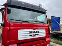 Ansamblu cap tractor + bena cereale