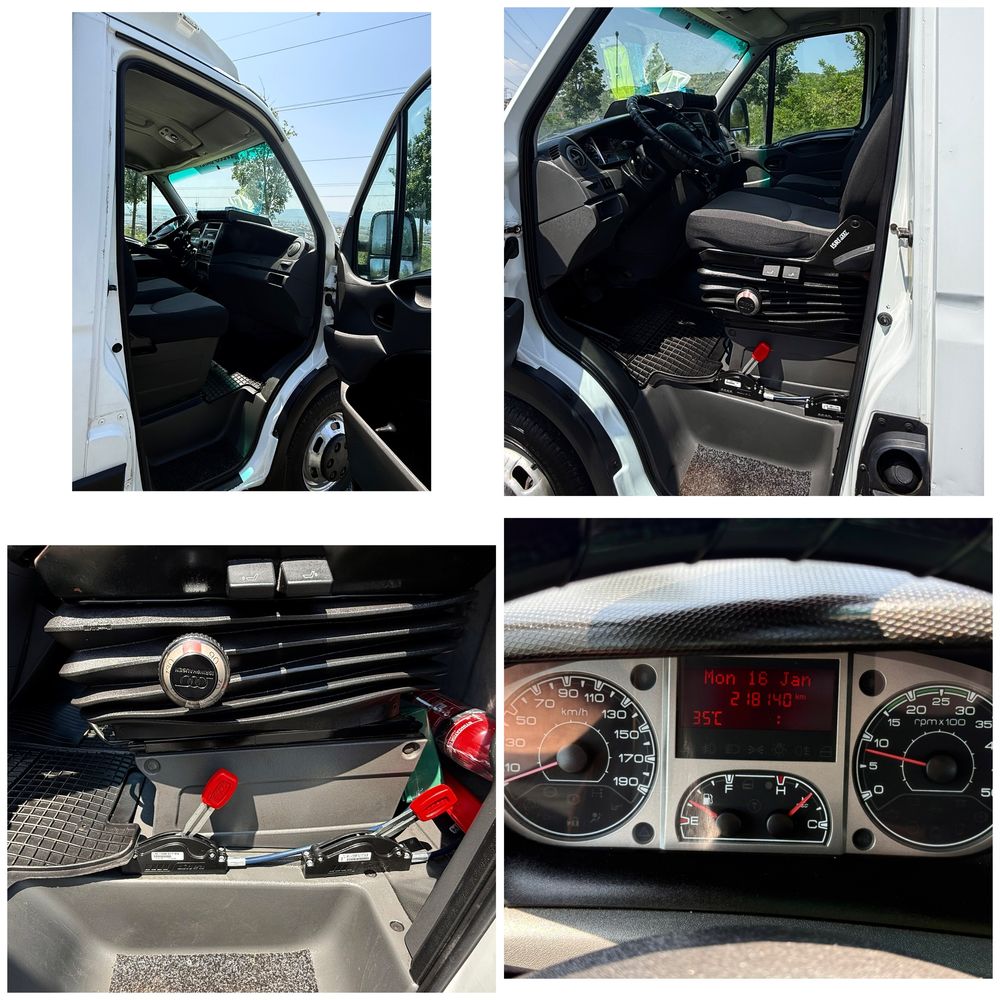 Iveco Daily Basculabil pe CUTIE 3 loc 50C15 35C 15 17 Ford Mercedes VW