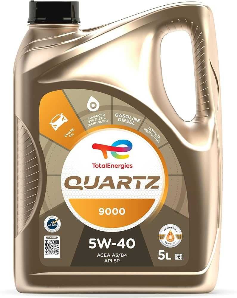 Двигателно масло TOTAL QUARTZ 9000 5W40