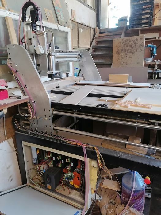 CNC рутер (фреза) за алуминий и дърво