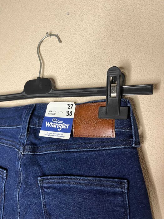 Wrangler Slim 610 High Rise Denim Дамски Дънки