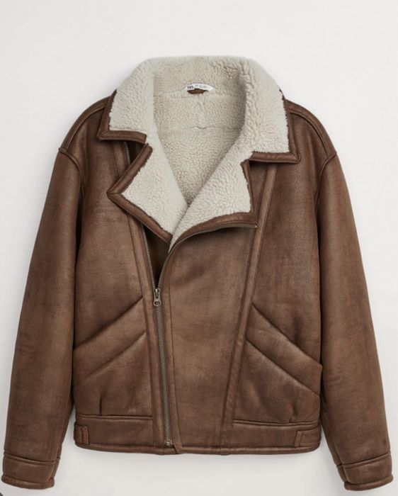 Мужская дубленка Zara