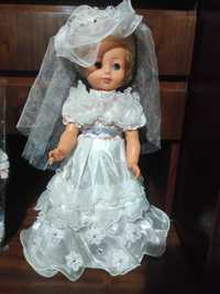 Кукла ГДР красивая невесточка