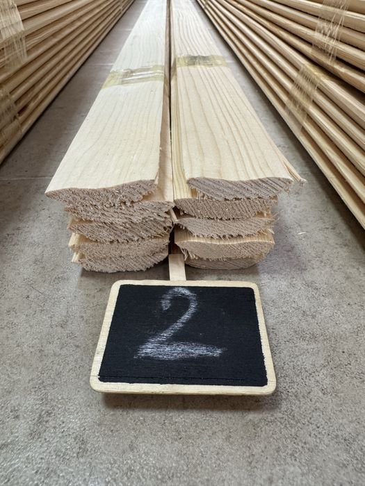 Дървени первази за под и таван