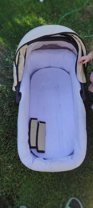 Детска количка Dizain Baby 2in1 Кожа