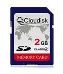 Нова карта Cloudisk SD Card 2 GB за автомобил и камера