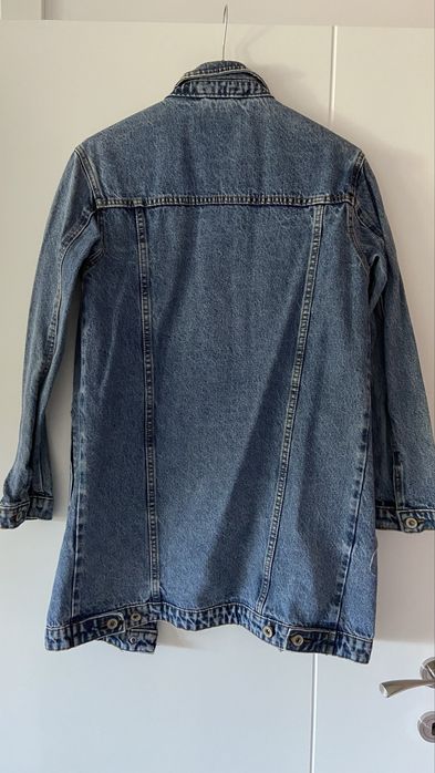 Дълго дънково яке, не е носено