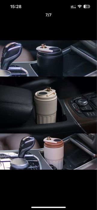 Termokrujka qahva uchun, harorat sensori bilan, 460 ml