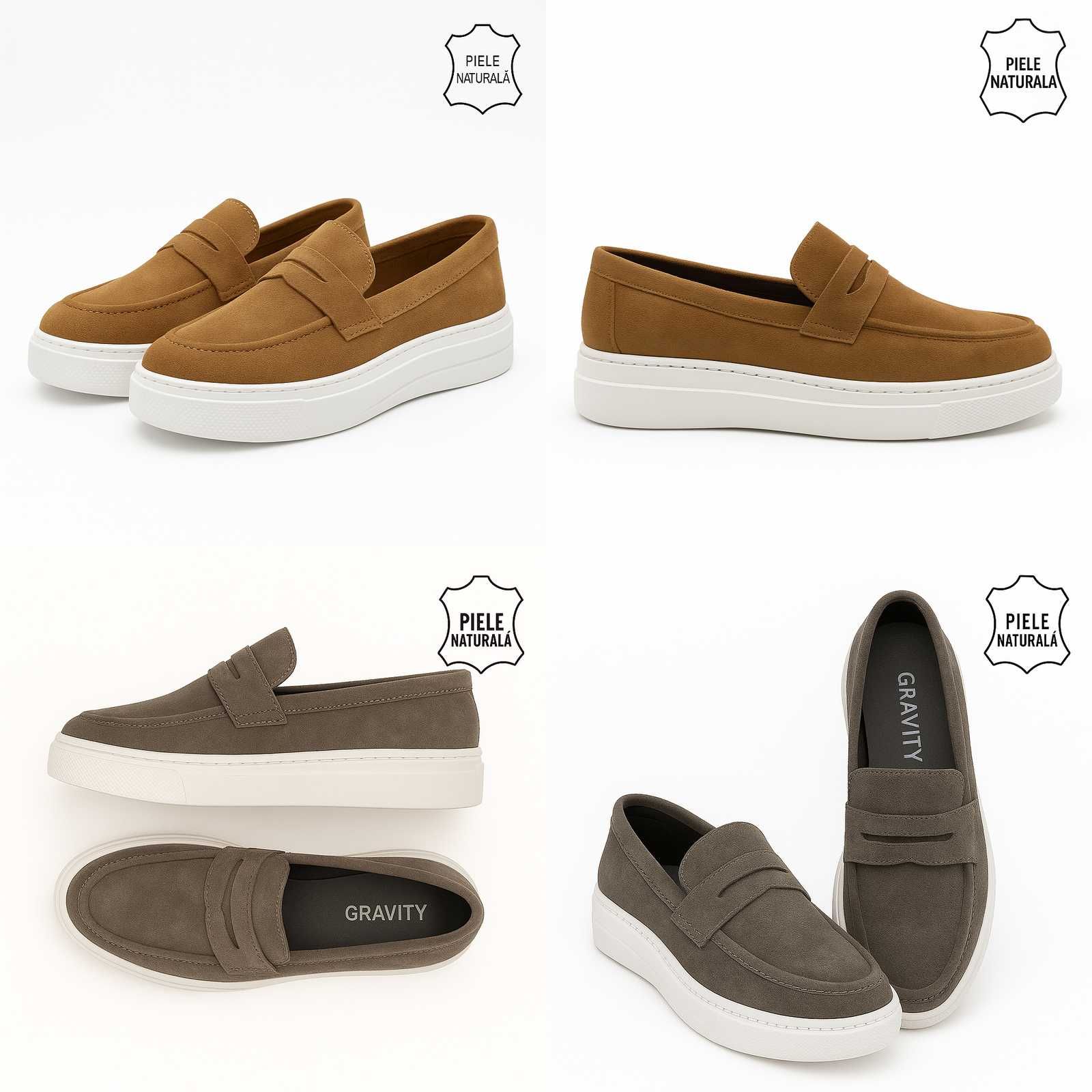 Oferta! Pantofi din piele naturală, lucrați manual–modele unice 41-45