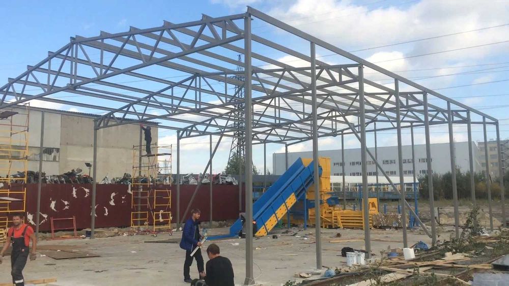 Монтаж и изготовление металлоконструкций, металлокаркасов под ключ