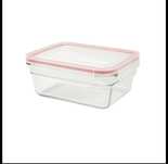 Caserola dreptunghiulara,sticla, 970ml - Glasslock