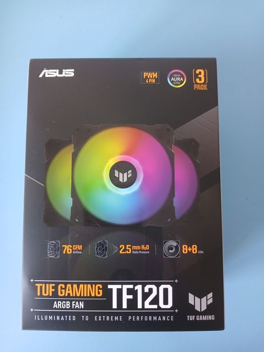 Ventilatoare  noi sigilate Asus TF120 ARGB TUF GAMING