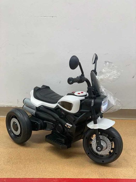 Motocicleta Tricicleta Copii Electrica Motor 6v Sunete Lumini Alb Rosu